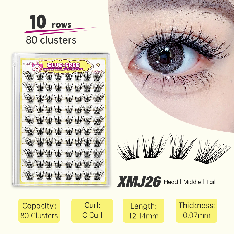 Eyelash Extension Glue - Yelix Fox-style Side Flying Eyelashes Glue-free