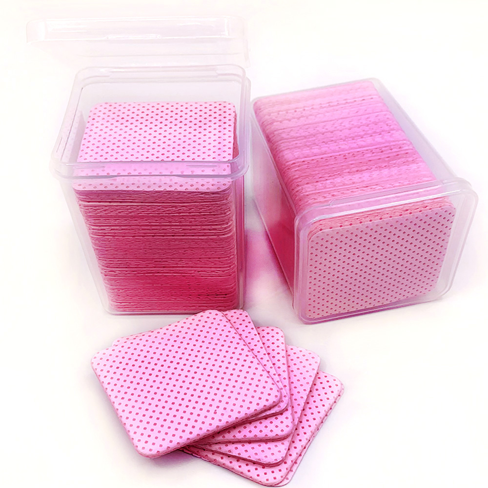Eyelash Extension Glue Remover - 200 Pieces Eyelash Glue Remover Wipe