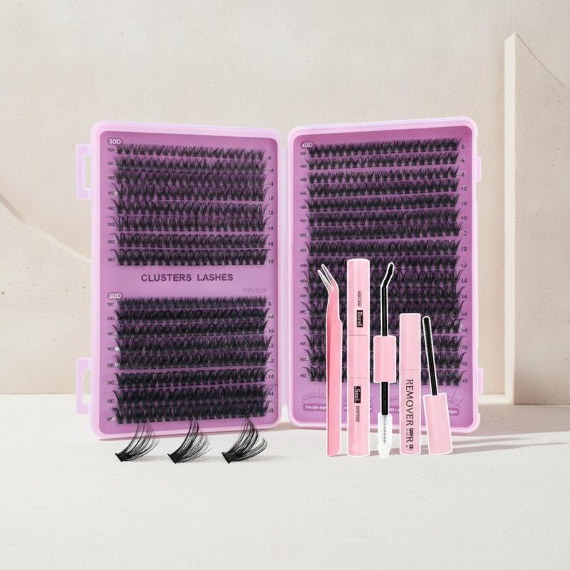Eyelash Extension Wispy - DIY Eyelash Clusters Kit Individual Eyelashes