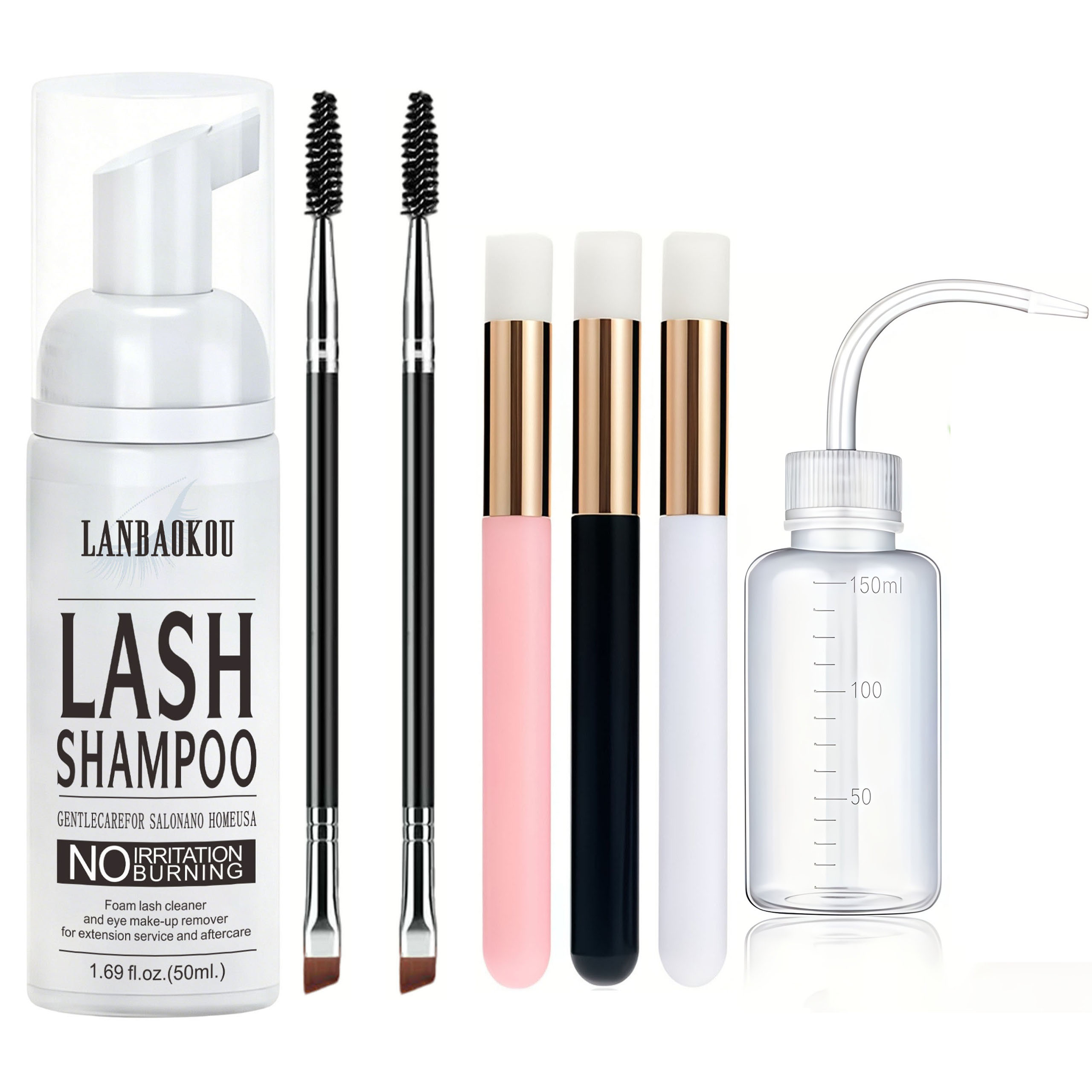 Eyelash Extension Aftercare - Lash Shampoo for Eyelash 50ML +