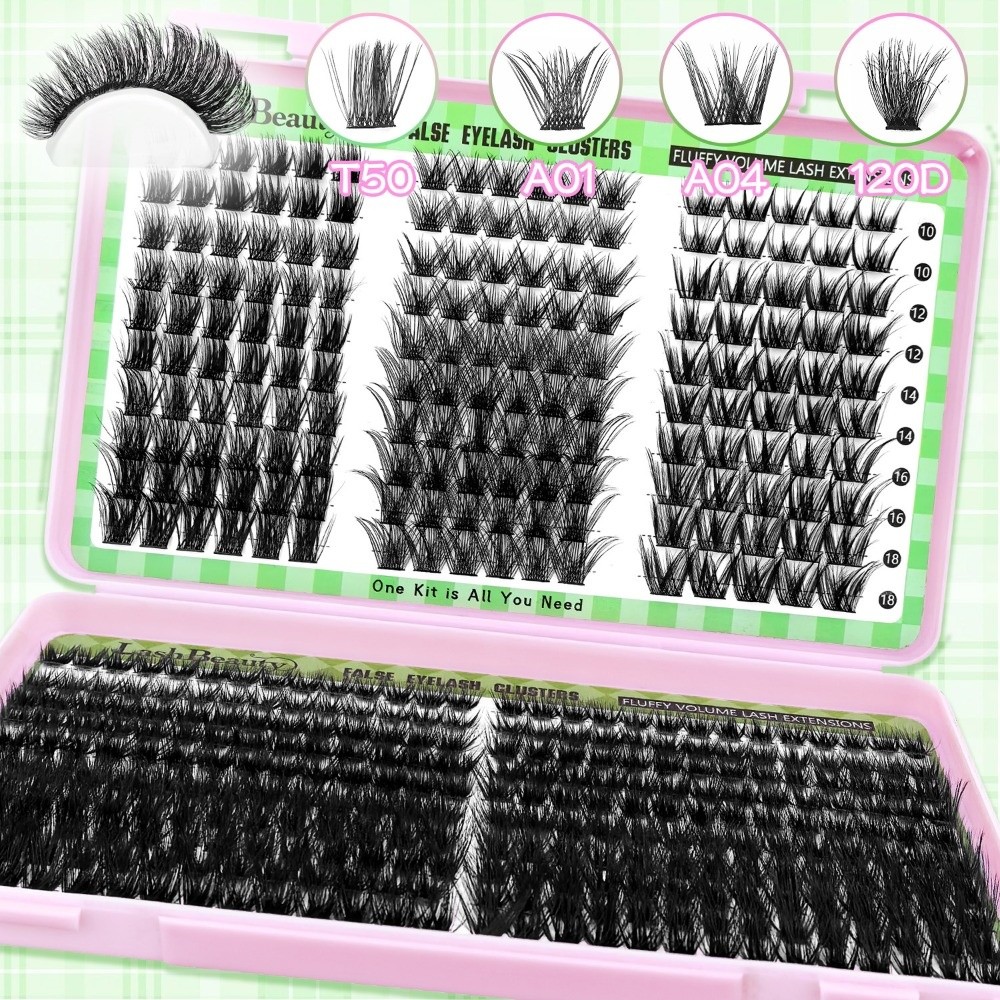 Eyelash Extension Wispy - Natural Look False Eyelashes Wispy Style