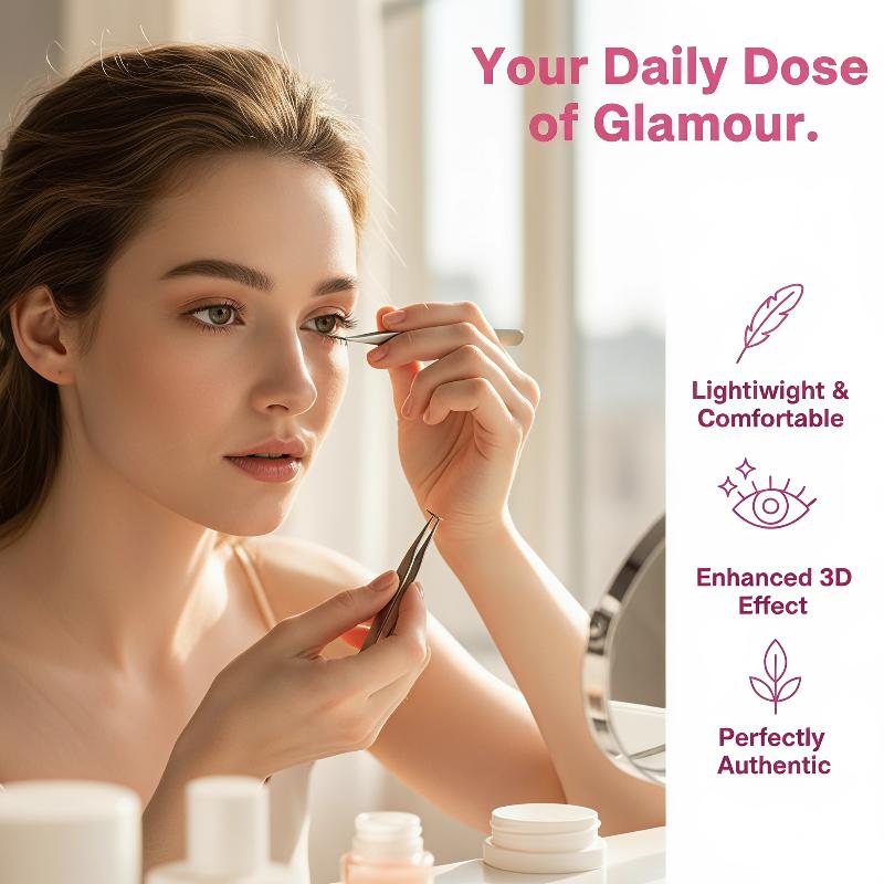 Eyelash Extension Glue - 1 Set Comic Lower Lash Extension