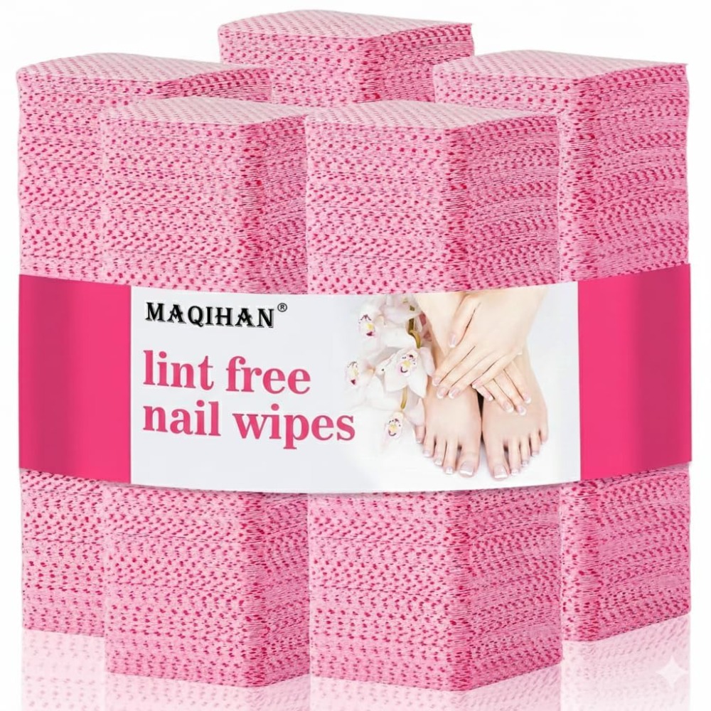 Eyelash Extension Glue Remover - Lint Free Nail Wipes for Gel