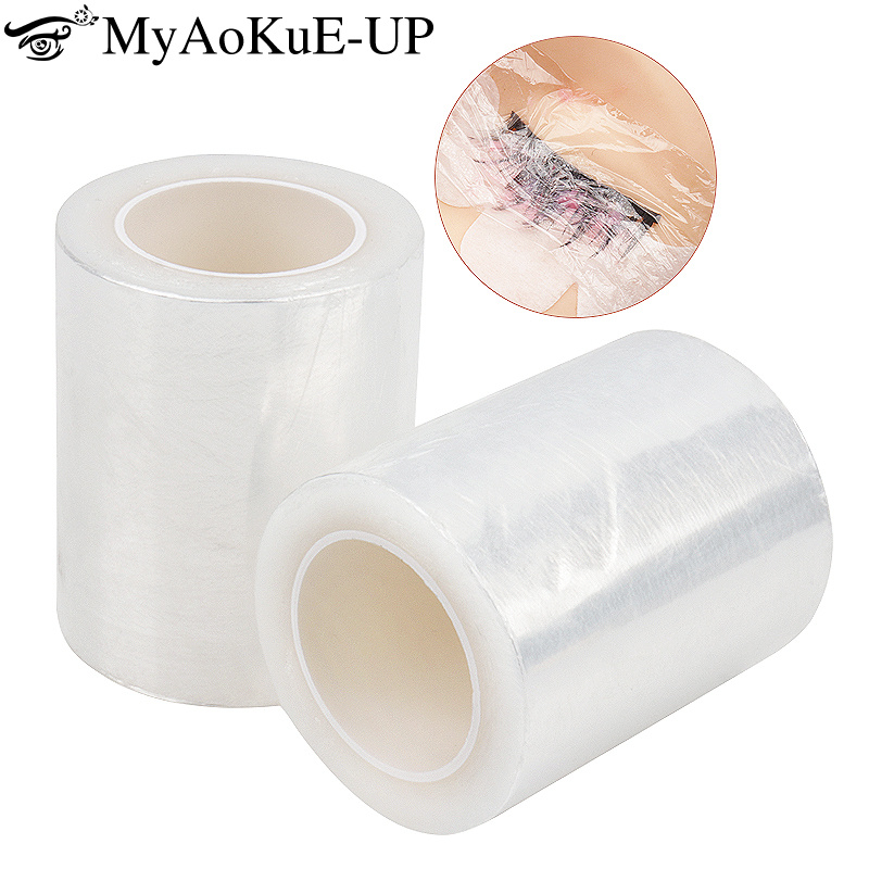 Eyelash Extension Glue Remover - 200m/Roll Clear Makeup Film Lip Eyebrow