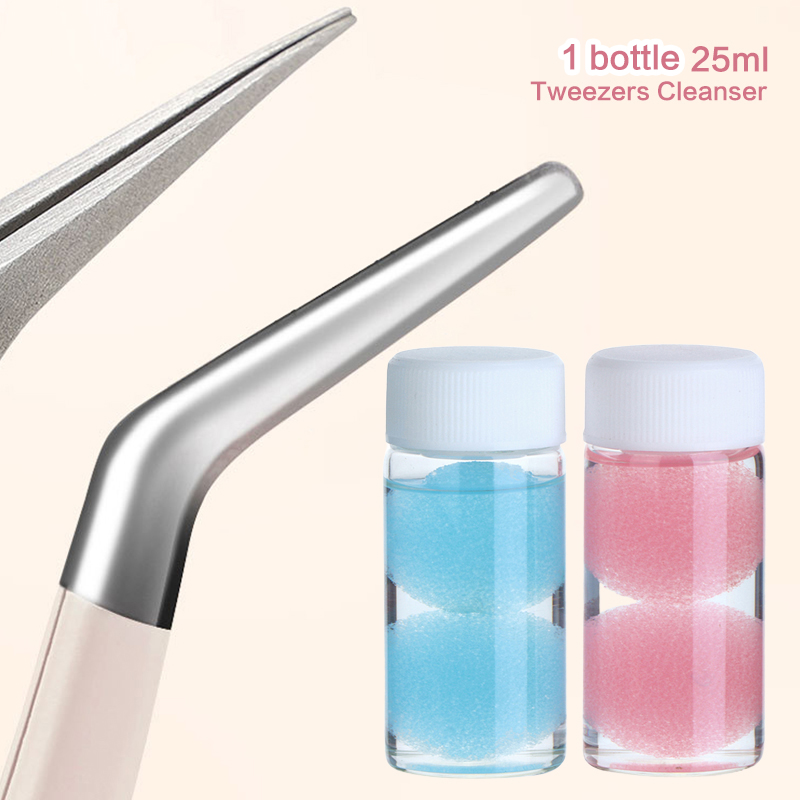 Eyelashes Tweezers Cleaner Las - Eyelash Extension Glue Remover 评论和价格