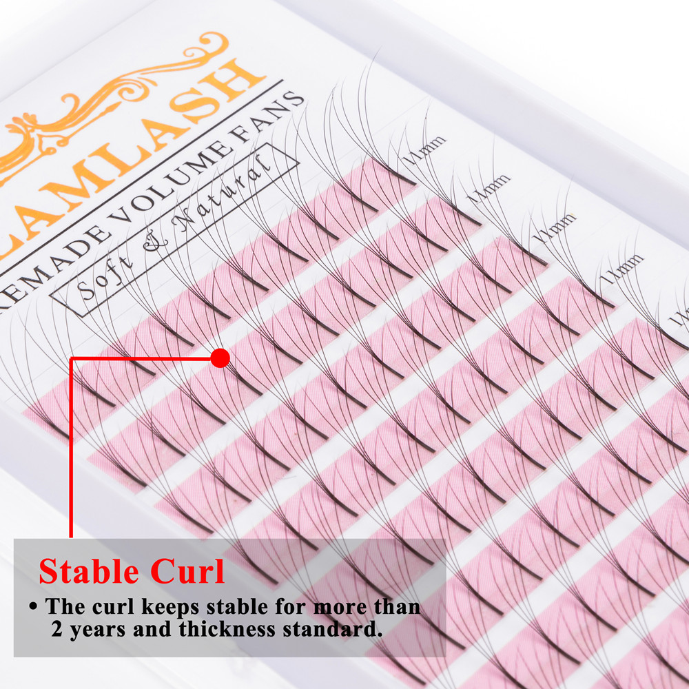 GLAMLASH 2D-6D premade volume  - Eyelash Extension Korea Natural 评论和价格