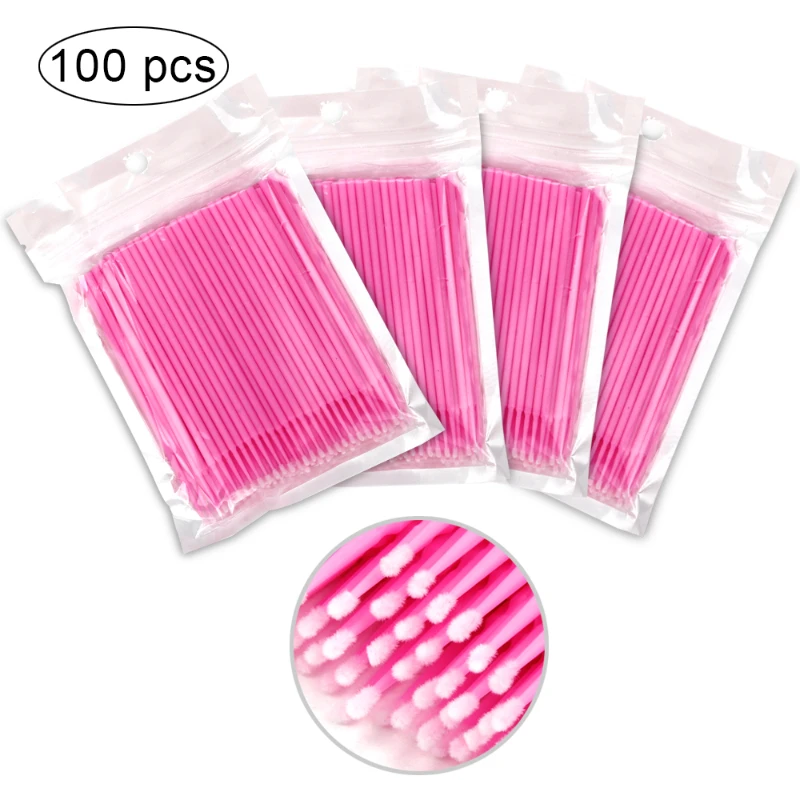100Pcs/bag Disposable Eyelash  - Eyelash Extension Class 评论和价格