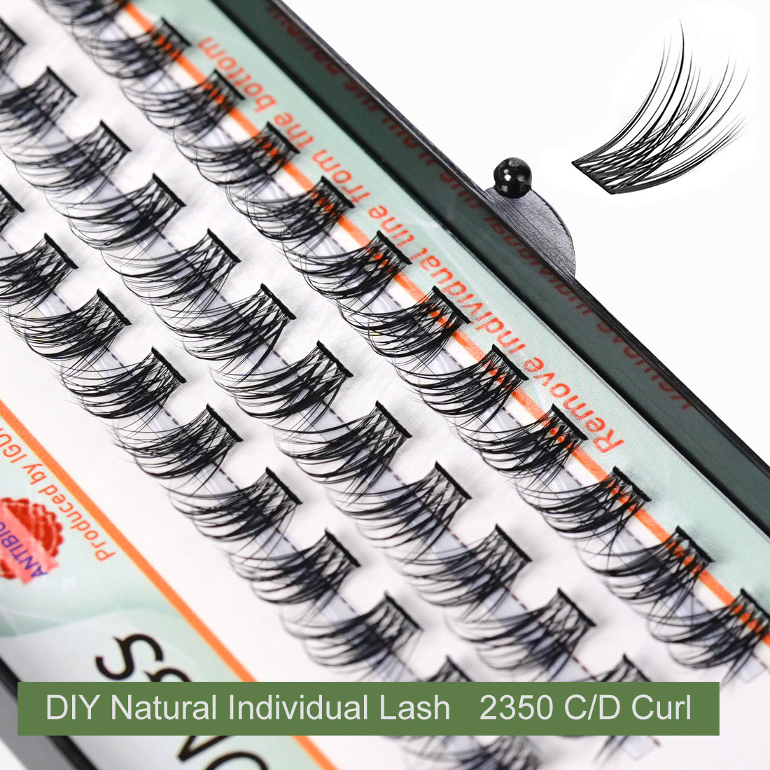 IGUIONSS OEM ODM Segmented Eye - Eyelash Extension Human Hair 评论和价格