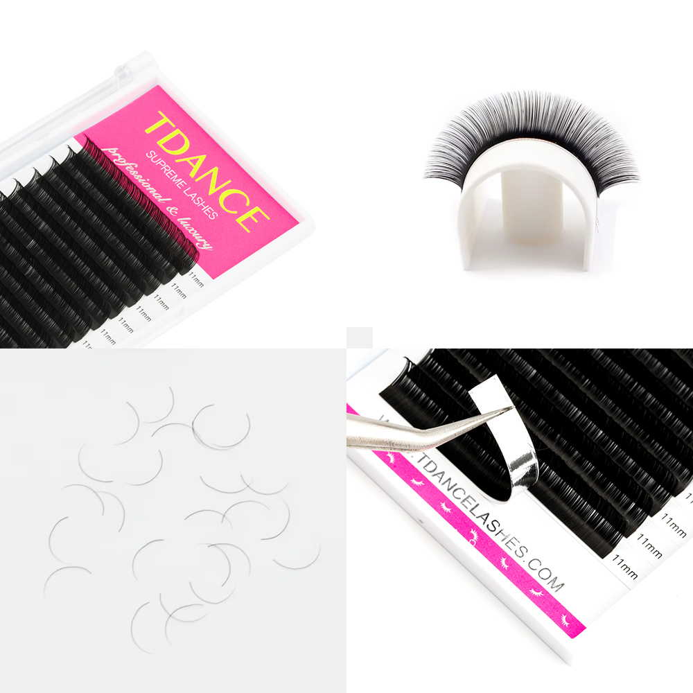 TDANCE Eyelash Extension 16Row - Eyelash Extension Korea Natural 评论和价格