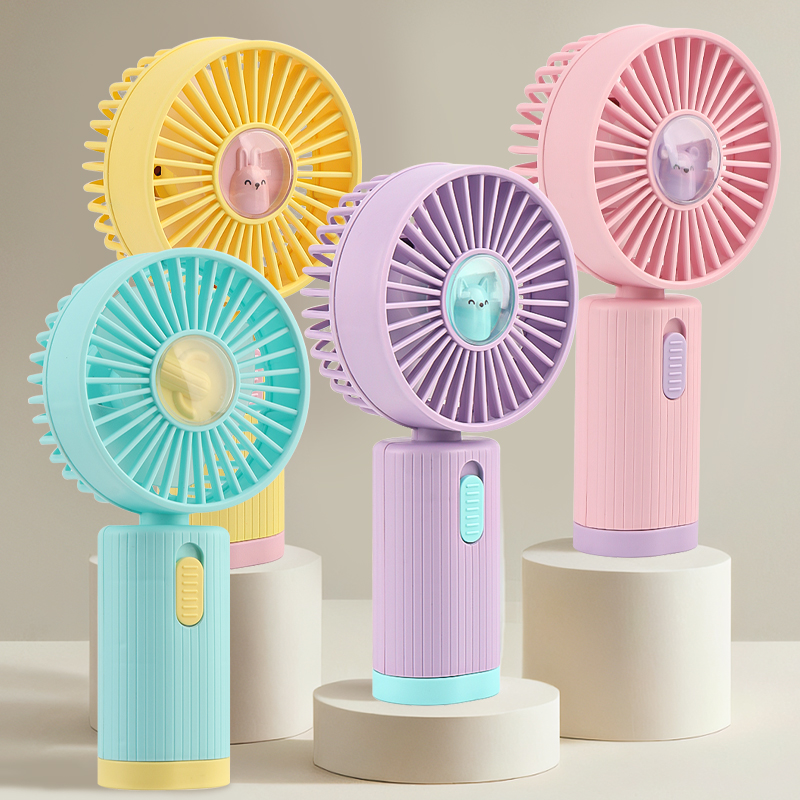Cute Mini Handheld Fan USB Rec - Eyelash Extension Course 评论和价格