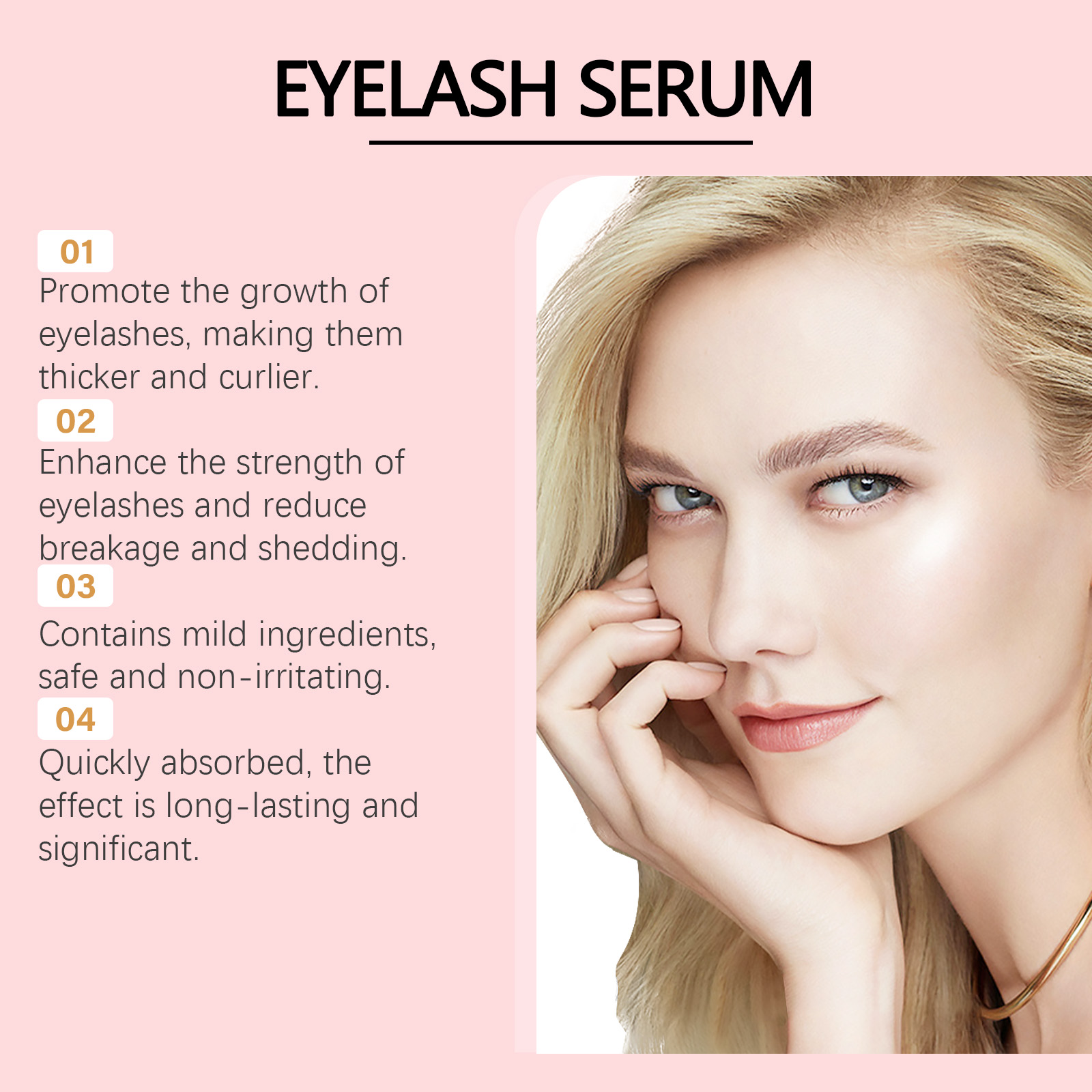 Eyelash Enhancer Serum Nourish - Eyelash Extension Human Hair 评论和价格