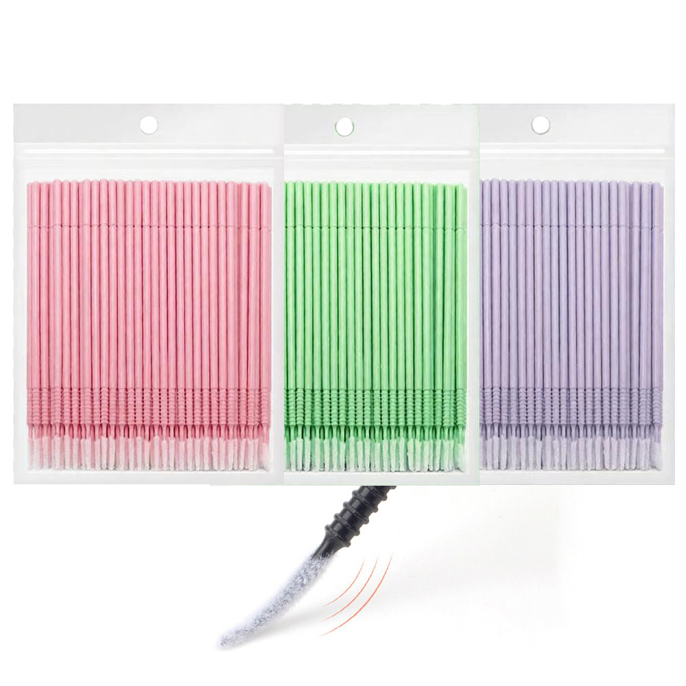 500pcs Eyelash Extension Clean - Eyelash Extension Glue Remover 评论和价格