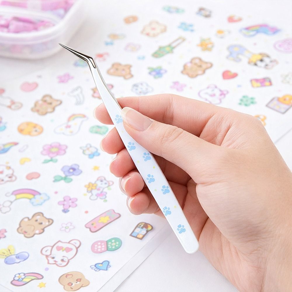 Stainless Steel Curved Sticker - Lash Mapping Sticker 评论和价格