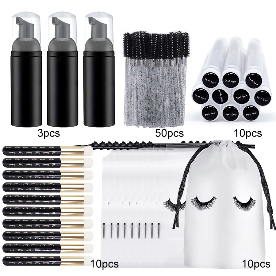 83PCS Lash Shampoo Bottles Bru - Eyelash Extension Aftercare 评论和价格