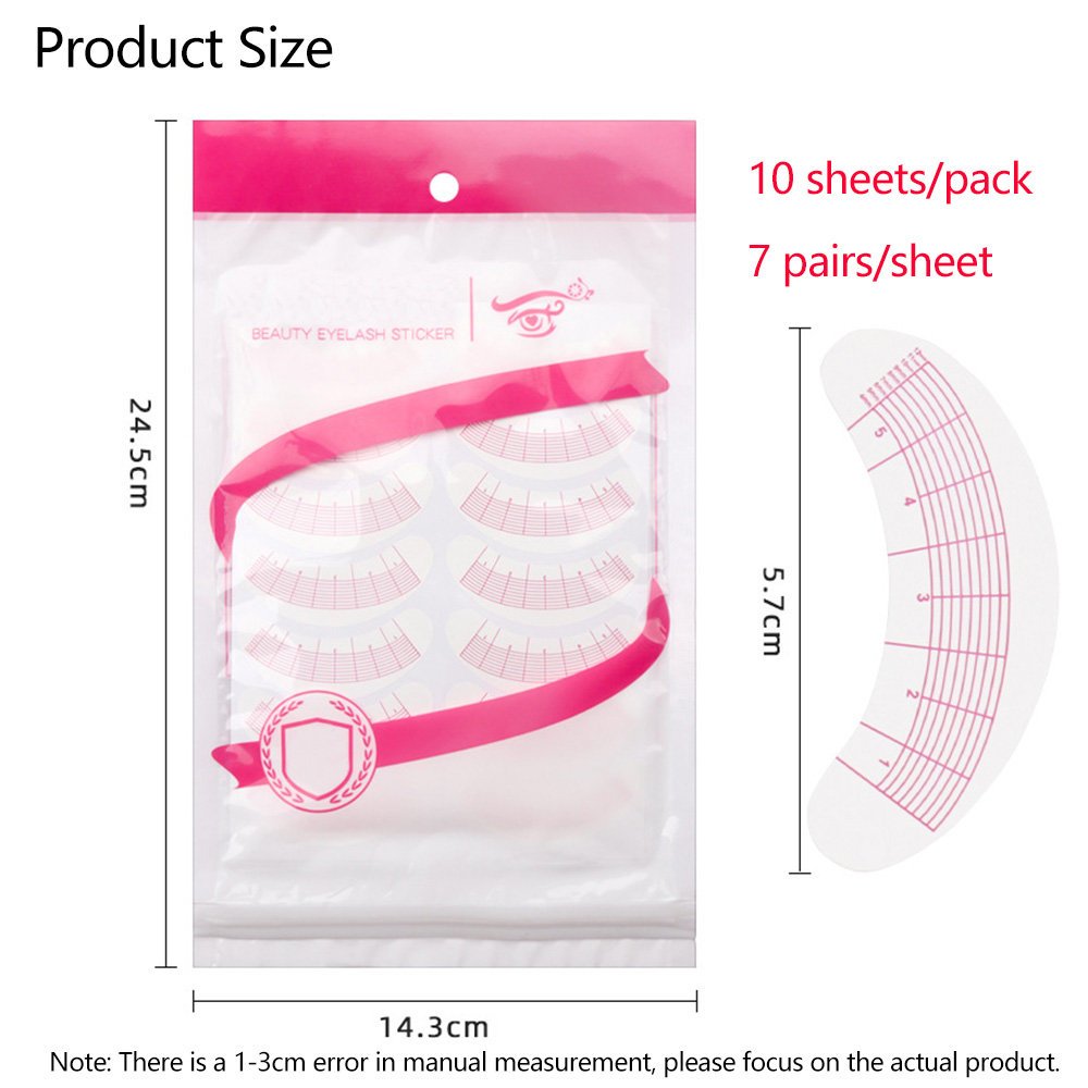 2/5packs Lash Mapping Stickers - Lash Mapping Sticker 评论和价格
