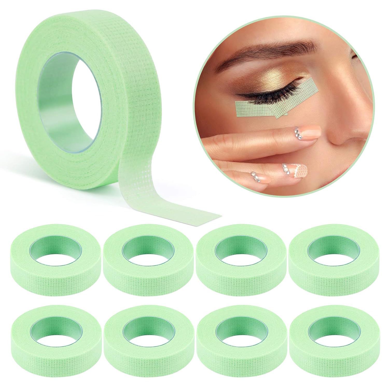 1 Rolls Eyelash Extension Lint - Lash Mapping Sticker 评论和价格
