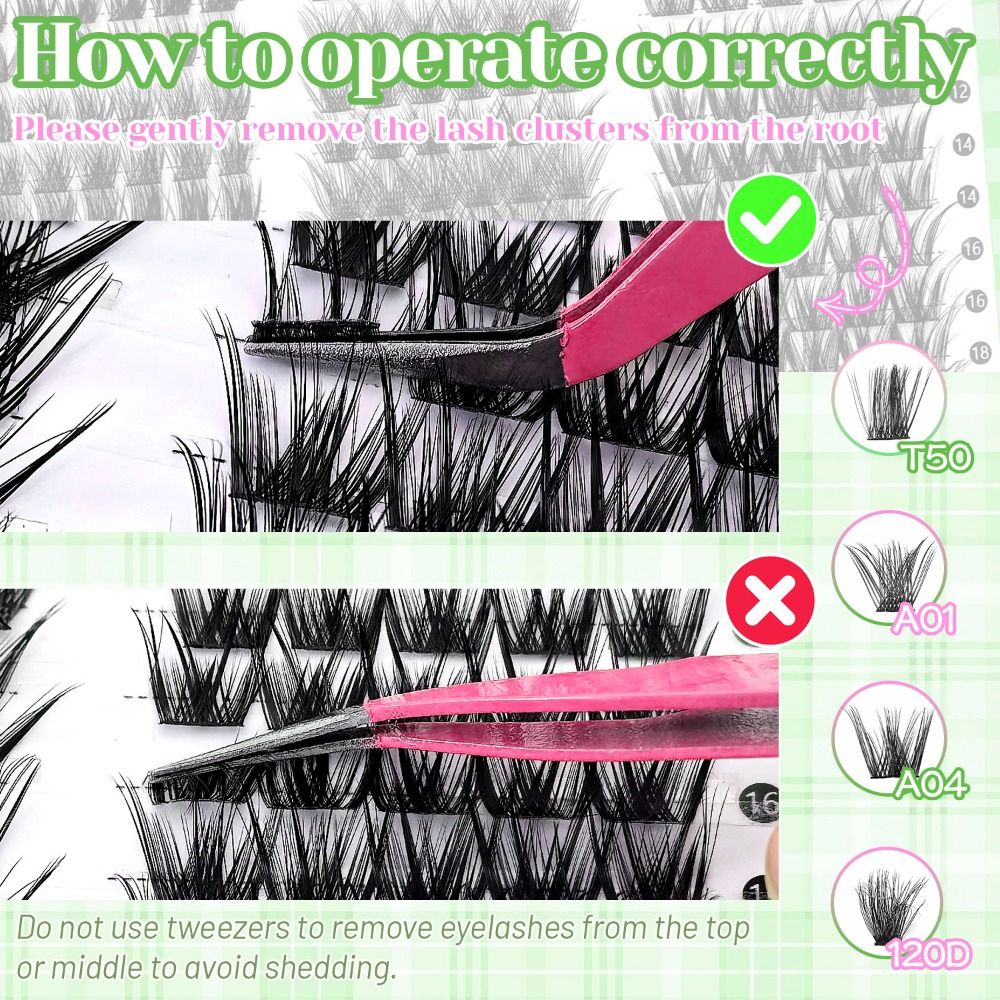 Natural Look False Eyelashes B - Eyelash Extension Wispy 评论和价格