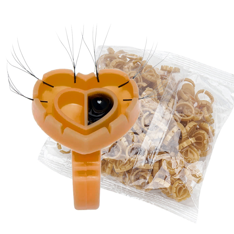 500PCS Glue Rings for Lash Ext - Eyelash Extension Class 评论和价格