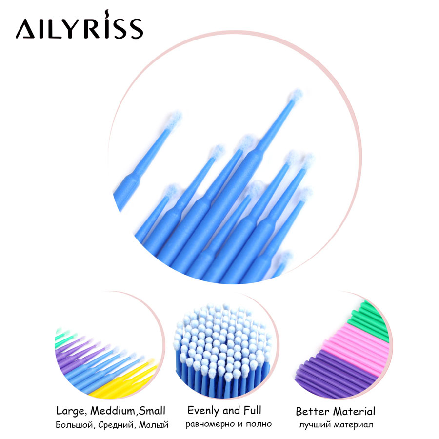 500pcs/lot Disposable Applicat - Eyelash Extension Class 评论和价格