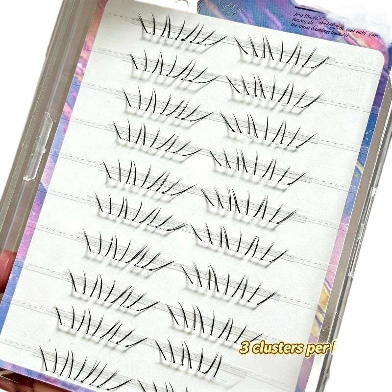1 Set Comic Lower Lash Extensi - Eyelash Extension Glue 评论和价格