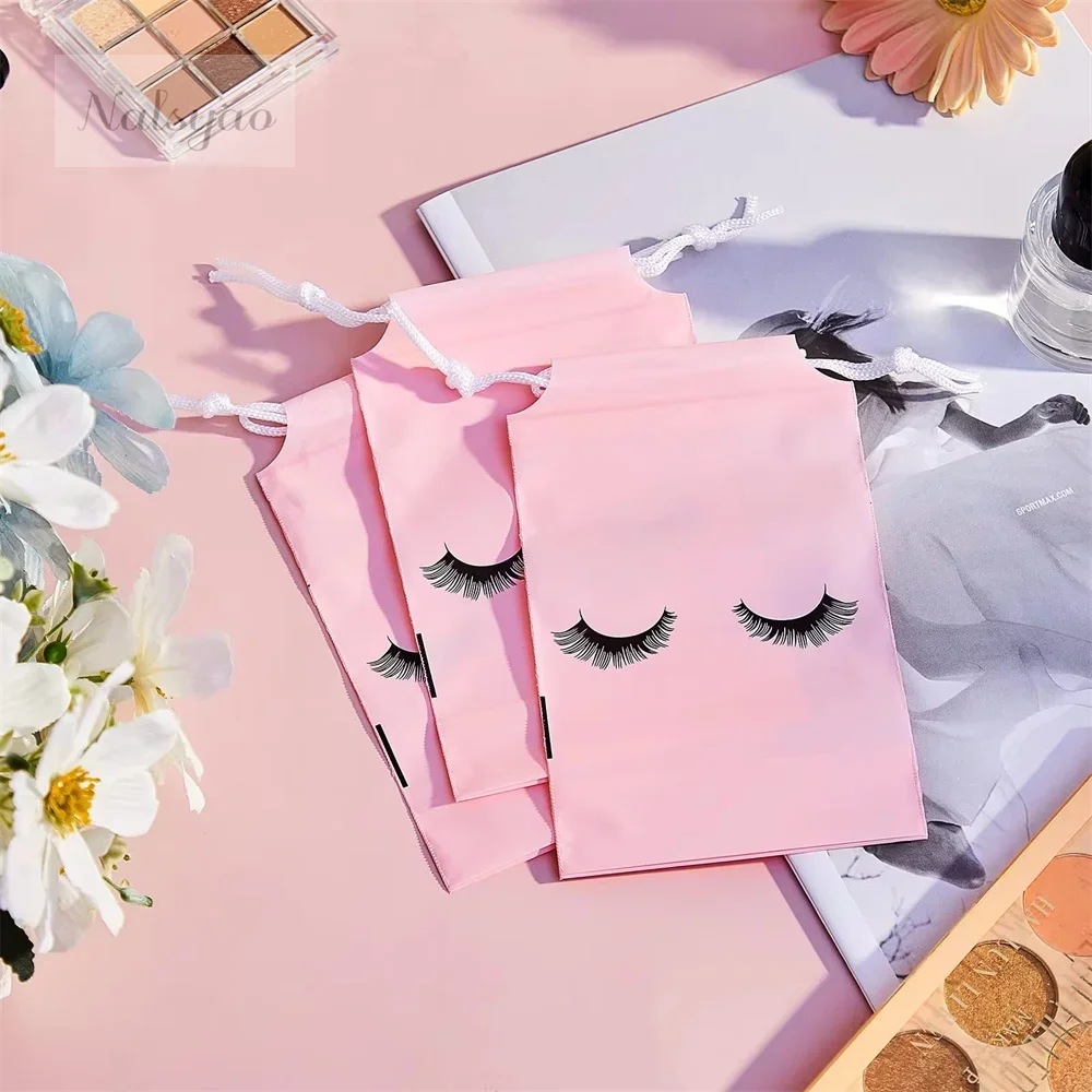 50PCS Travel Pouch Eyelash Aft - Eyelash Extension Aftercare 评论和价格