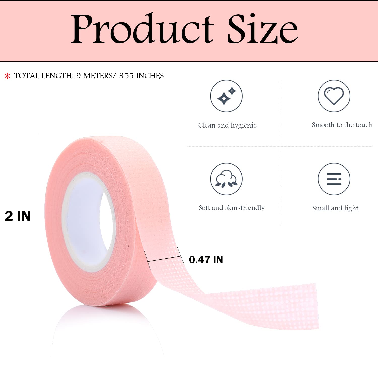 6 Rolls Eyelash Tape,Adhesive  - Eyelash Extension Class 评论和价格