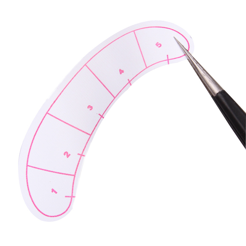 Eyelash Extension Paper Patche - Lash Mapping Sticker 评论和价格