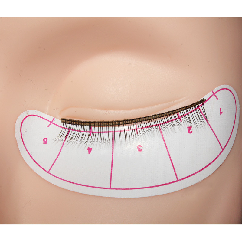 Eyelash Extension Paper Patche - Lash Mapping Sticker 评论和价格