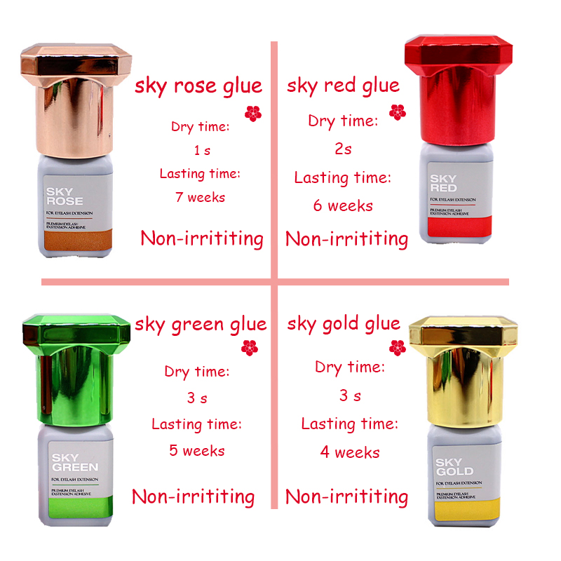 Sky Glue For Eyelash Extension - Eyelash Extension Korea Natural 评论和价格