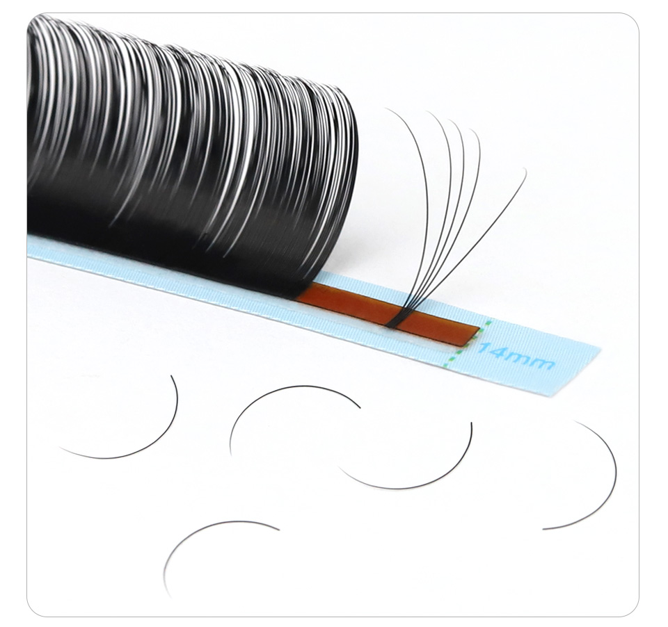 AGUUD Russian Volume J B C CC  - Eyelash Extension Korea Natural 评论和价格