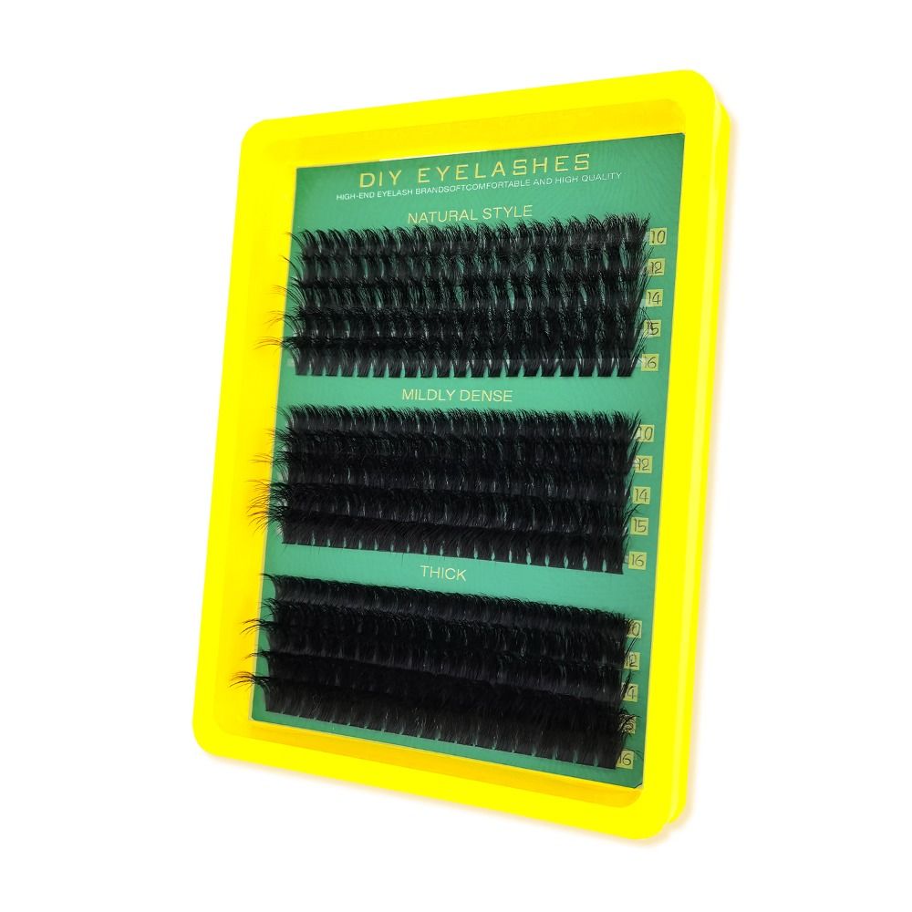 Natural Look False Eyelashes B - Eyelash Extension Wispy 评论和价格