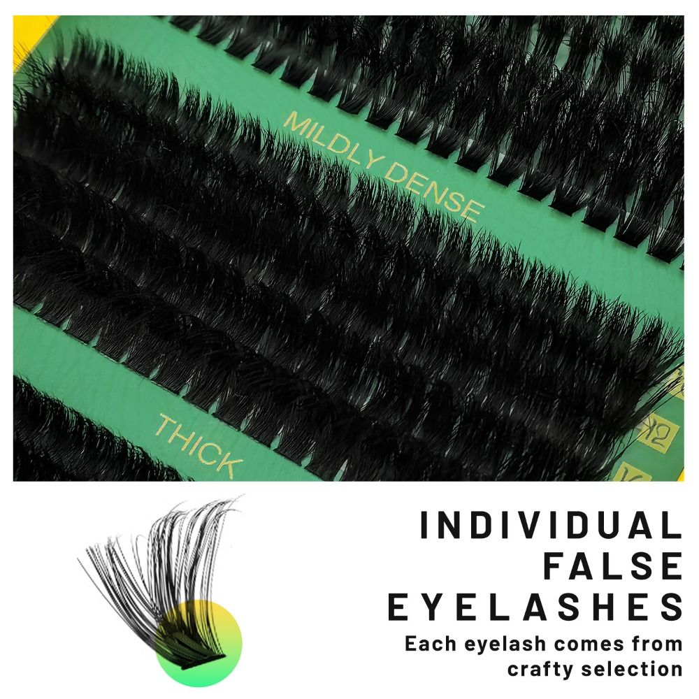 Natural Look False Eyelashes B - Eyelash Extension Wispy 评论和价格