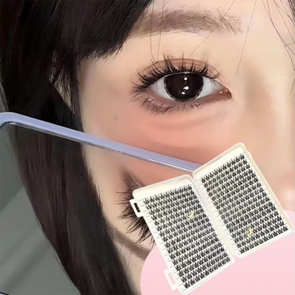 Natural Look False Eyelashes B - Eyelash Extension Wispy 评论和价格