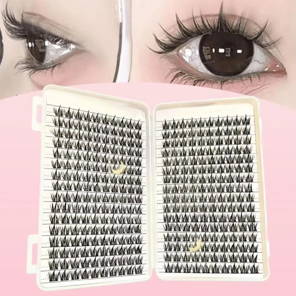 Natural Look False Eyelashes B - Eyelash Extension Wispy 评论和价格