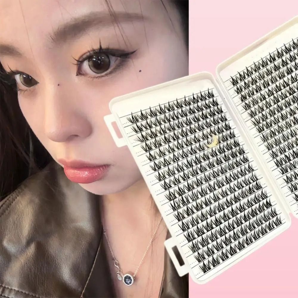 Natural Look False Eyelashes B - Eyelash Extension Wispy 评论和价格
