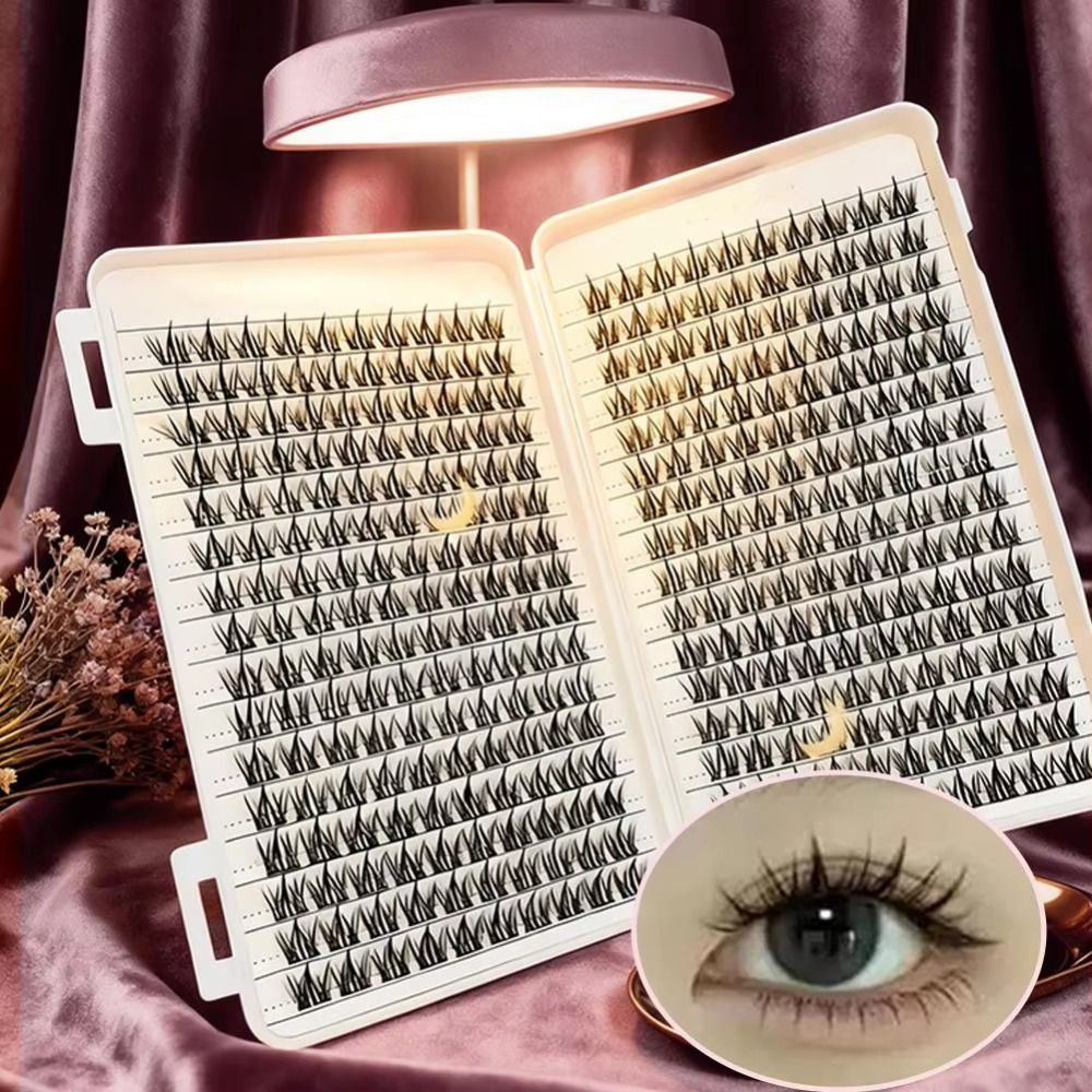 Natural Look False Eyelashes B - Eyelash Extension Wispy 评论和价格