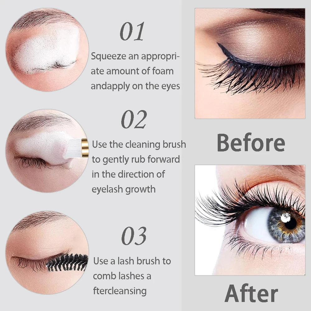 20/40PCS Suit 60ML Empty Pump  - Eyelash Extension Aftercare 评论和价格