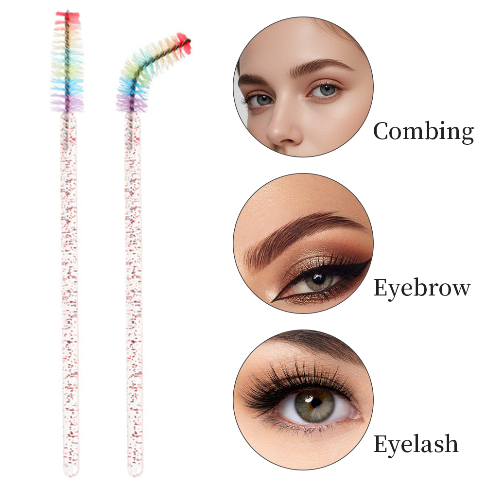 50PCS Rainbow Crystal Eyelash  - Eyelash Extension Course 评论和价格