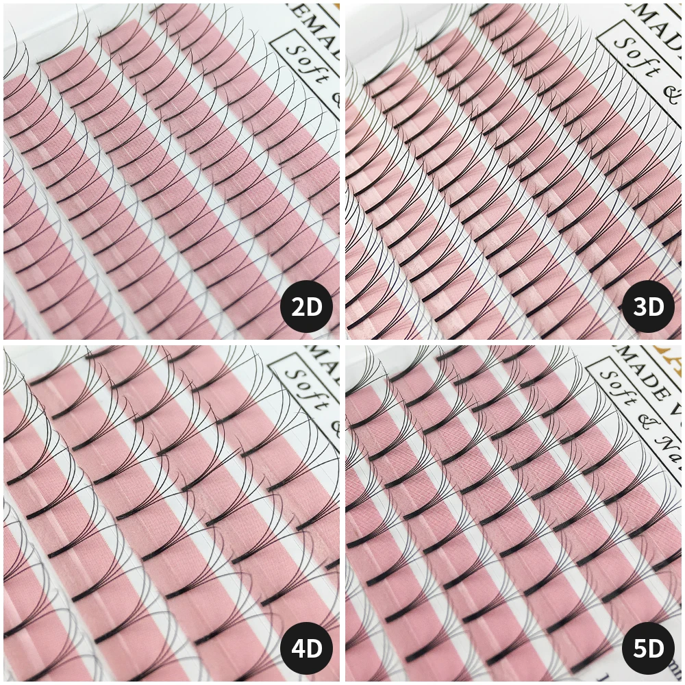 GLAMLASH 2D-6D premade volume  - Eyelash Extension Korea Natural 评论和价格