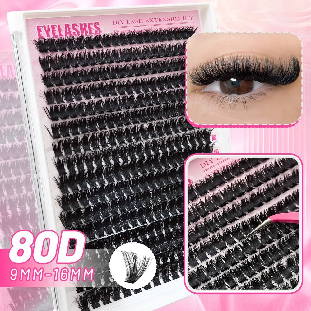 Natural Look False Eyelashes W - Eyelash Extension Wispy 评论和价格