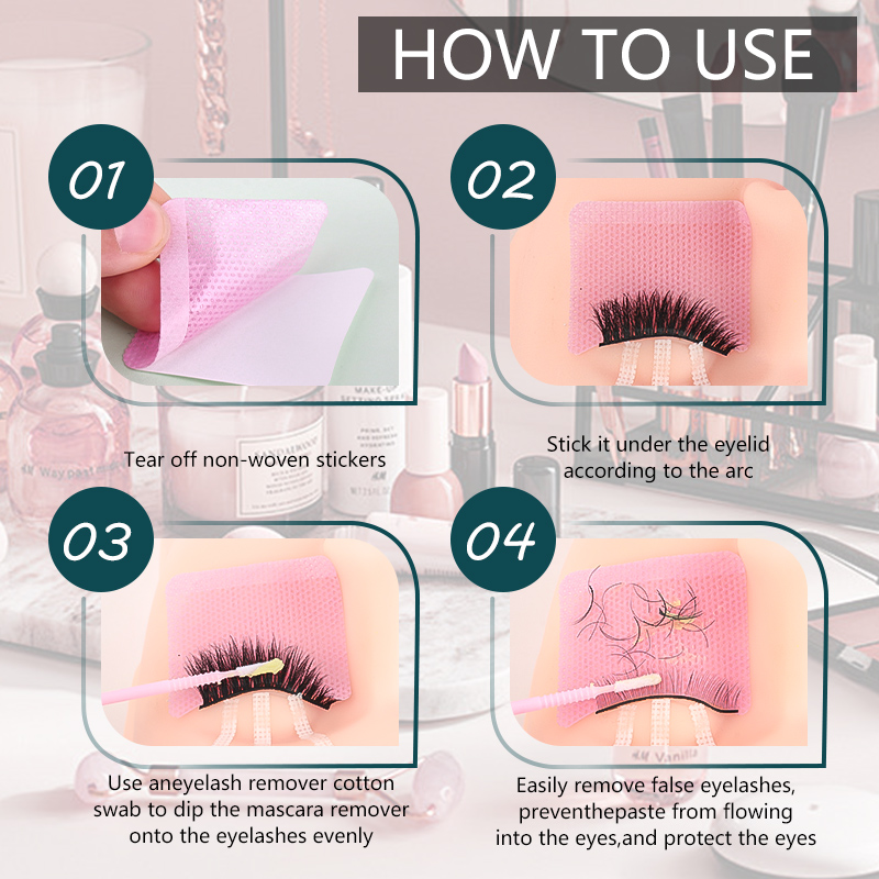 40pcs Eyelash Extension Remove - Eyelash Extension Glue Remover 评论和价格