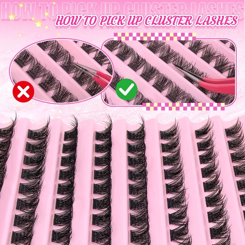 Natural Look False Eyelashes W - Eyelash Extension Wispy 评论和价格