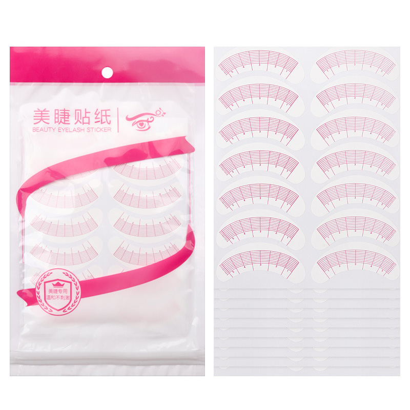 70 Pairs Eyelash Mapping Stick - Lash Mapping Sticker 评论和价格