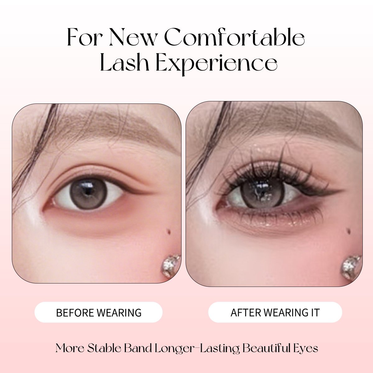 Easy Snap-On Eyelash Clusters  - Eyelash Extension Human Hair 评论和价格