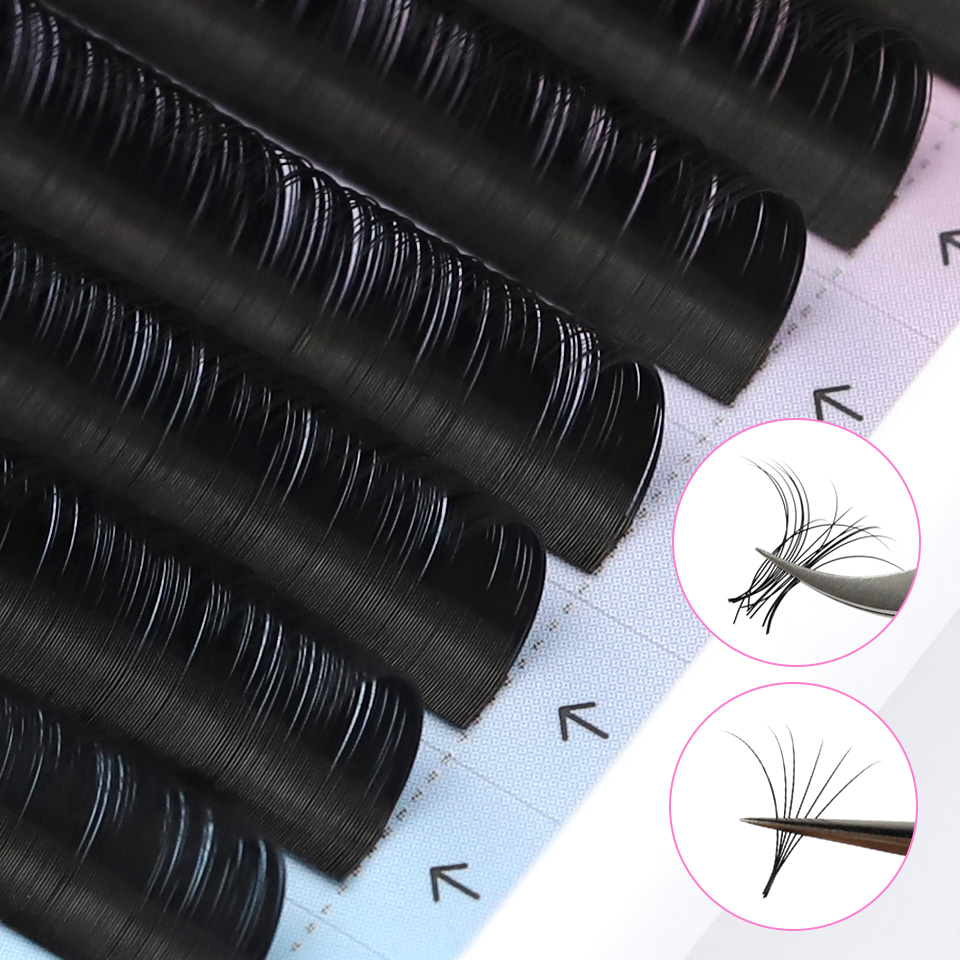RUJADE 10 Trays/lot Wholesale  - Eyelash Extension Korea Natural 评论和价格