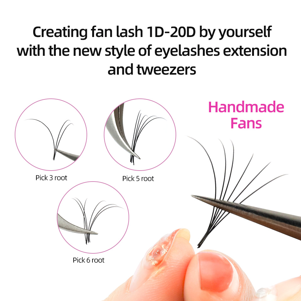 RUJADE 10 Trays/lot Wholesale  - Eyelash Extension Korea Natural 评论和价格
