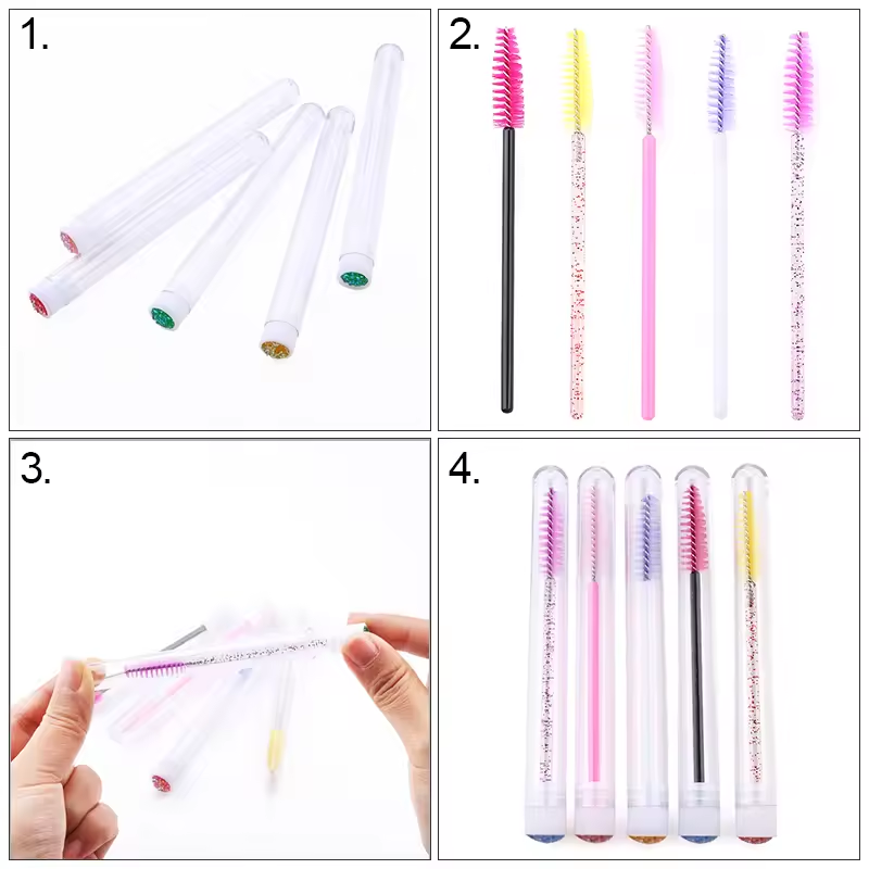 Eyelash Brush Tube With Eyebro - Eyelash Extension Class 评论和价格