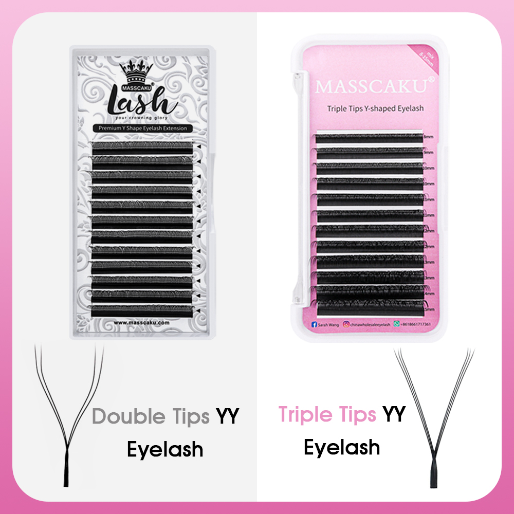 MASSCAKU 0.05mm 0.07mm C CC D  - Eyelash Extension Korea Natural 评论和价格