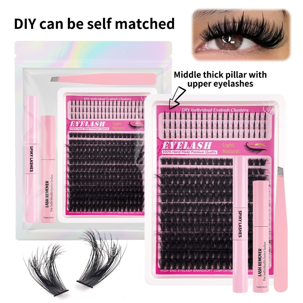 8-18mm Length False Eyelashes  - Eyelash Extension Wispy 评论和价格