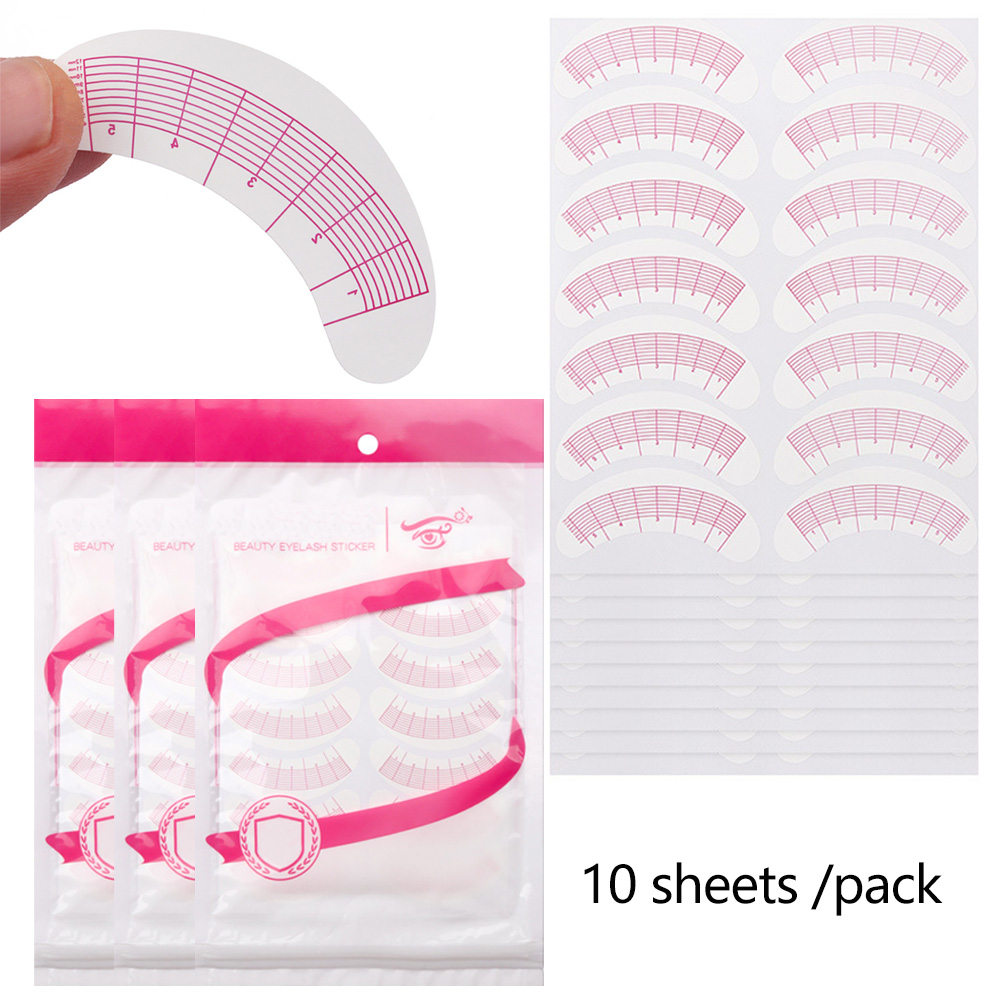 2/5 Packs Lash Mapping Sticker - Lash Mapping Sticker 评论和价格